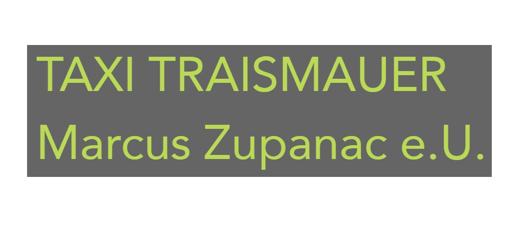 busfinder.com - Taxi Traismauer Marcus Zupanac e.U