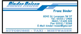 Logo Binder Reisen