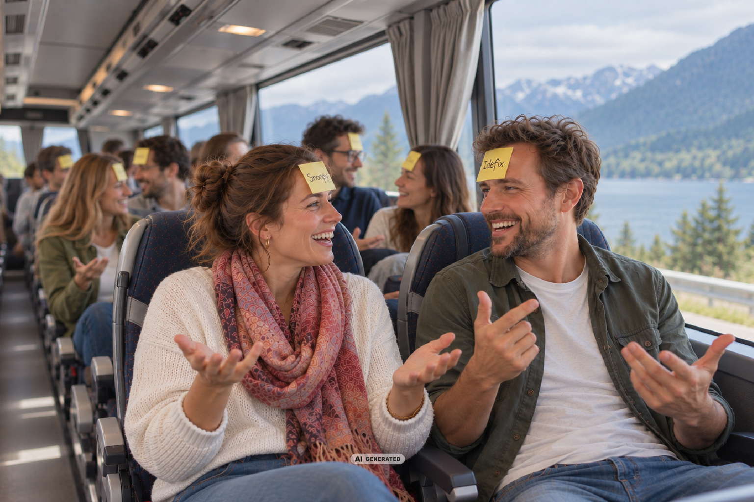 Bild zum Beitrag zu 5 einfache Spiele für die ganze Gruppe im Bus